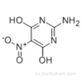 4 (3H) -Pirimidinona, 2-amino-6-hidroxi-5-nitro CAS 80466-56-4